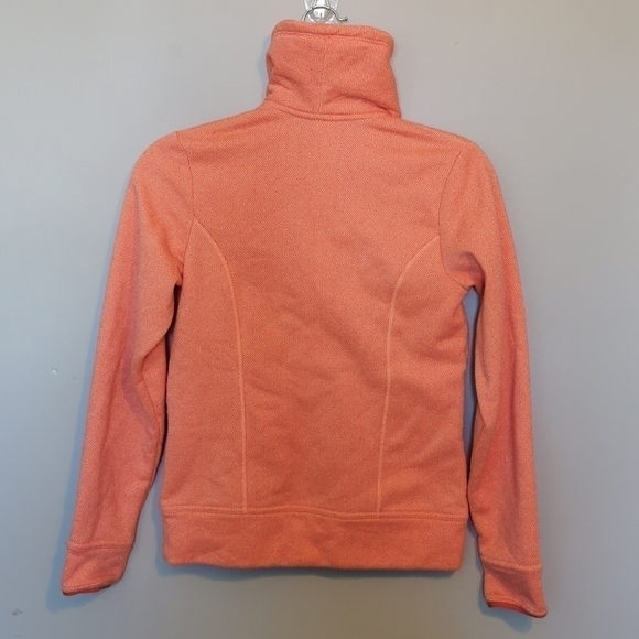 THE North Face Pullover Collar Orange Extra Small - Picture 2 of 9
